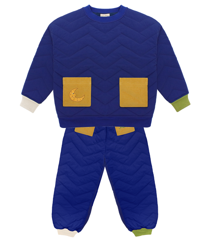 [SET] Blue Quilted Padding