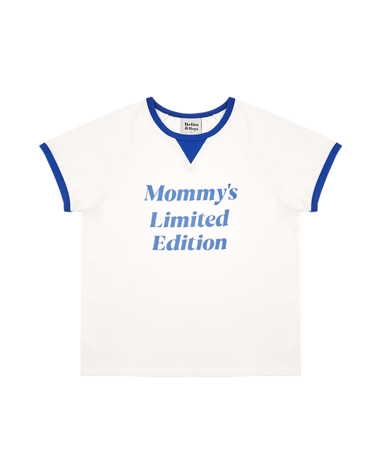 Blue Mommys Raglan Short Sleeve