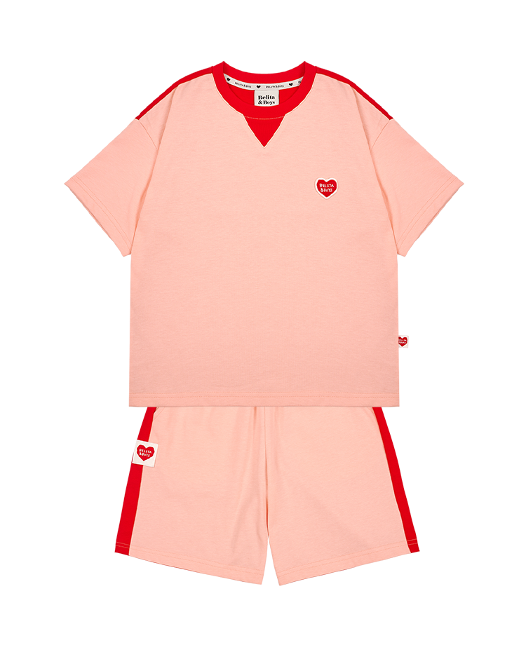 [SET] Pink &amp; Red Daddy Shorts