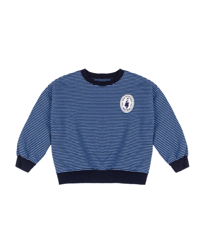 Blue Stripe Fishmarket Sweatshirt