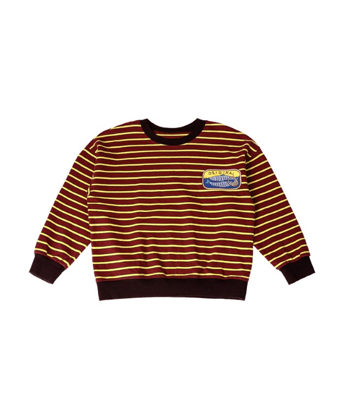 Burgundy Fishcan ST Sweatshirt