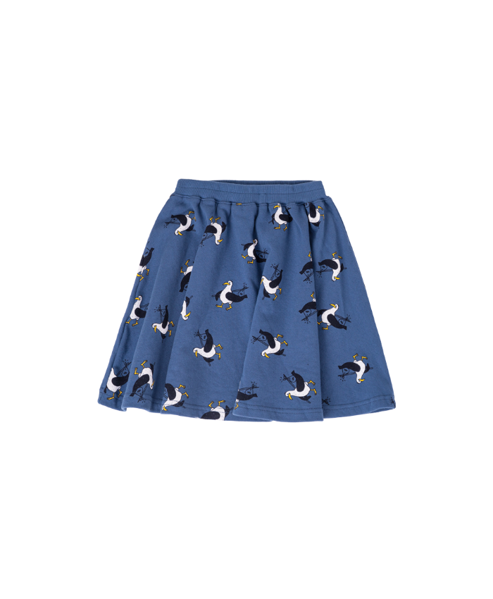 Deep Blue Gull Skirt