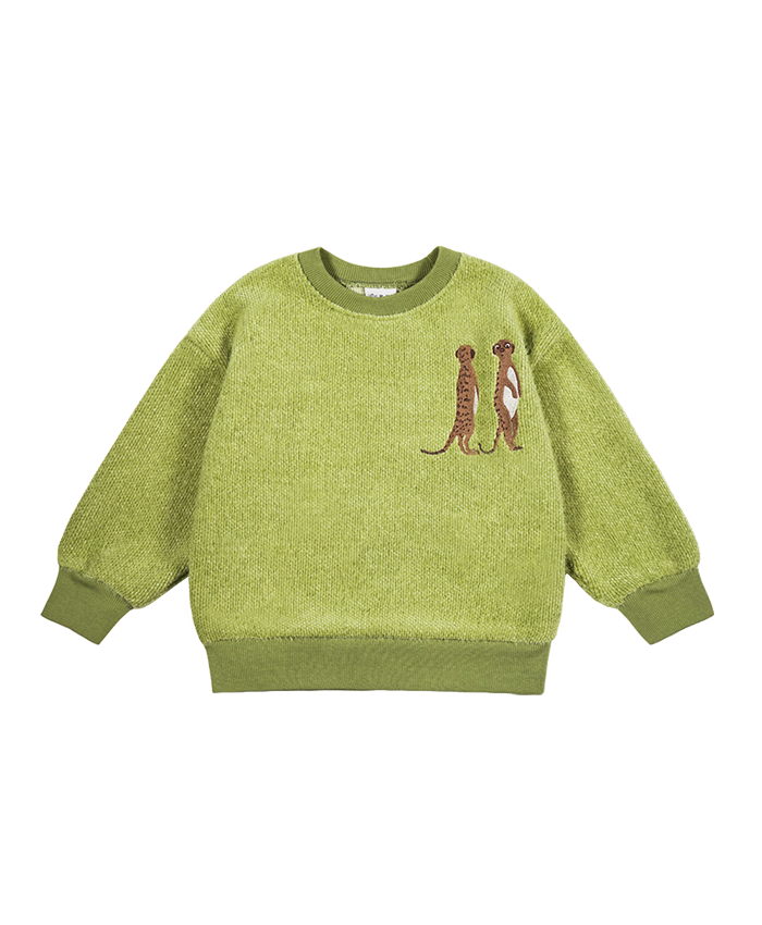 Lightgreen Meerkat Knit