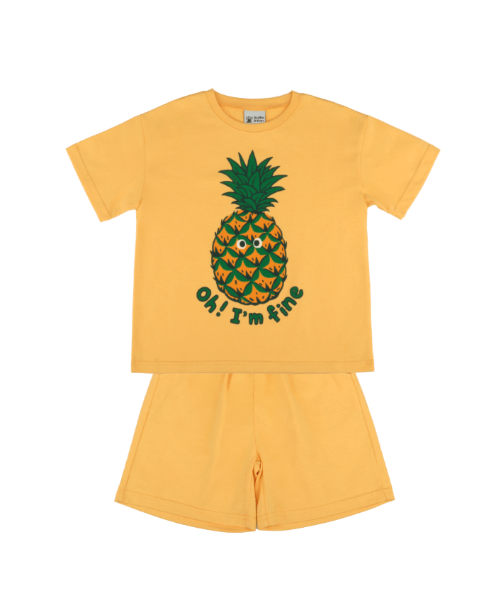 [SET] Yellow Pineapple Short One Mile
